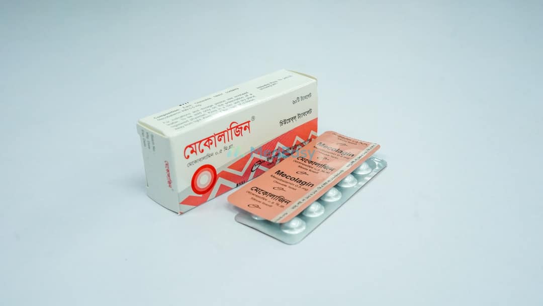 Mecolagin 0.5 mg Chewable Tablet (10's Strip)