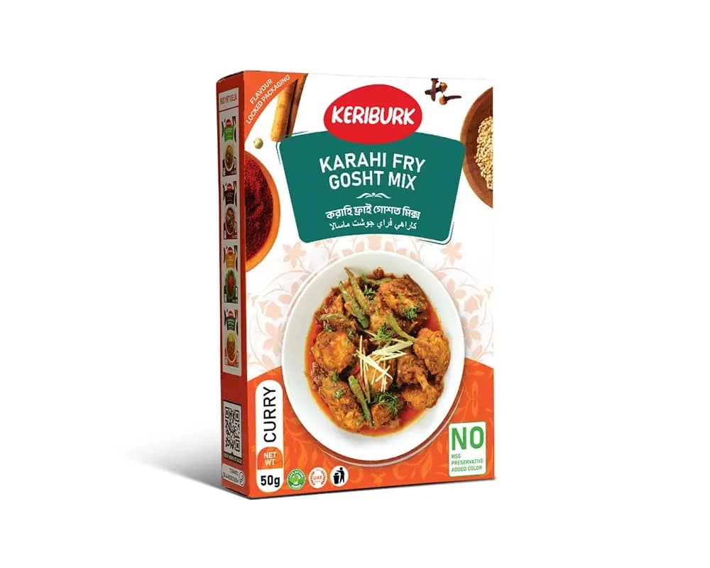 Keriburk Karahi Fry Gosht Mix-50g