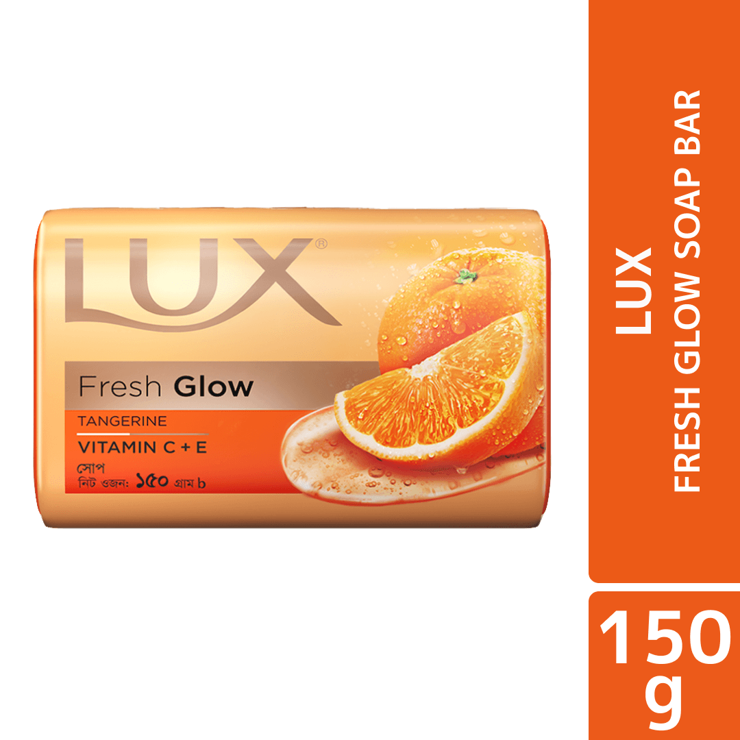 Lux Fresh Glow Tangerine Soap-150gm