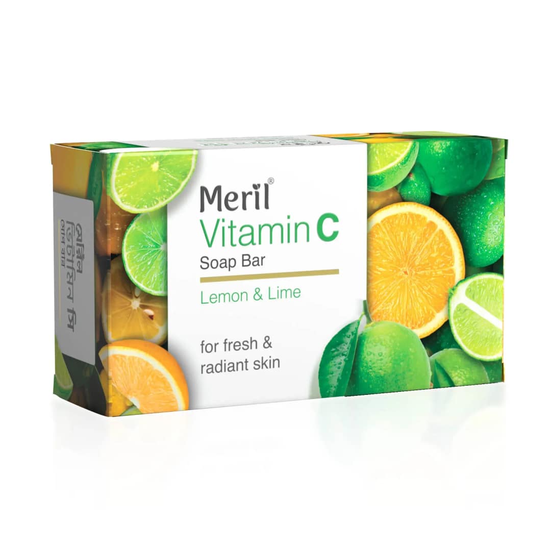 Meril Vitamin C Soap Bar Lemon & Lime- 150g