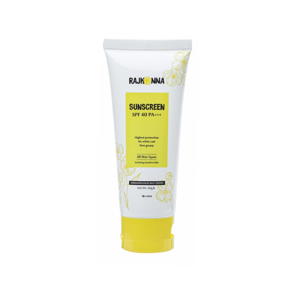 Rajkonna Sunscreen SPF 40 PA+++ (60gm)