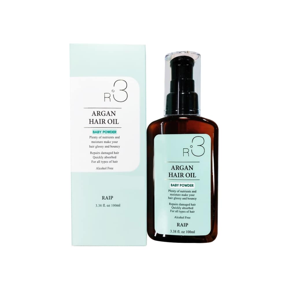 Raip R3 Argan Hair Oil Baby Powder (100 ml)