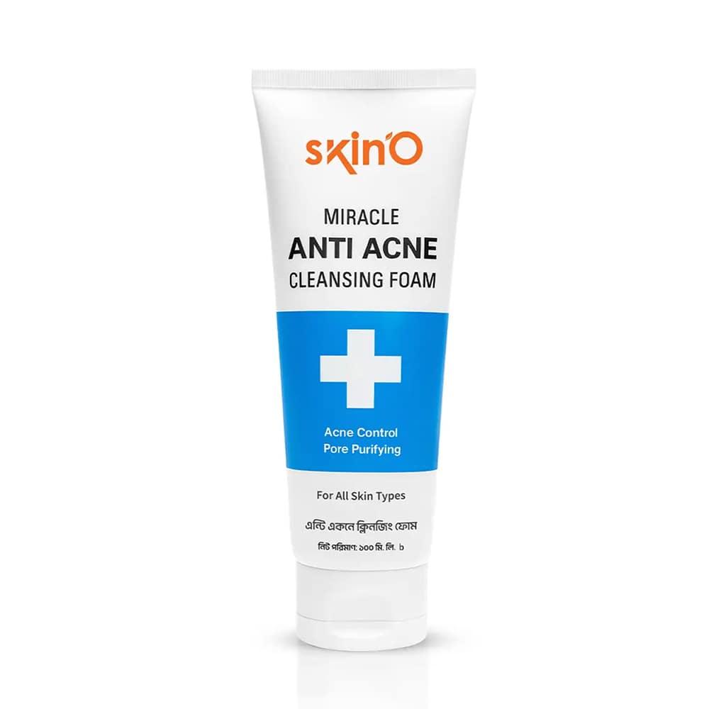 skinO Miracle Anti Acne Cleansing Foam (100 ml)