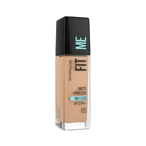 Maybelline Fit Me Matte + Poreless Foundation- Nude Beige 125 (30ml)