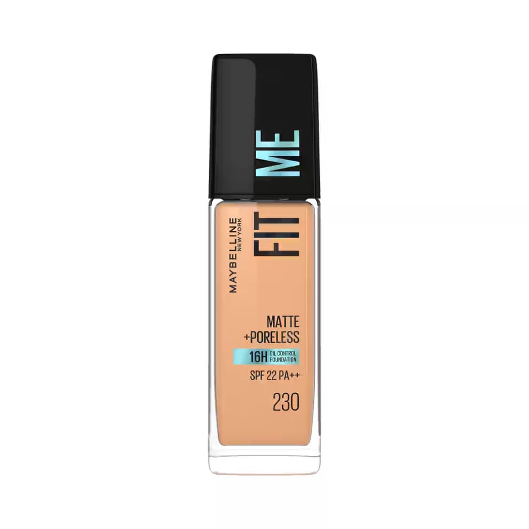 Maybelline Fit Me Matte + Poreless Foundation- Natural Buff 230 (30ml)