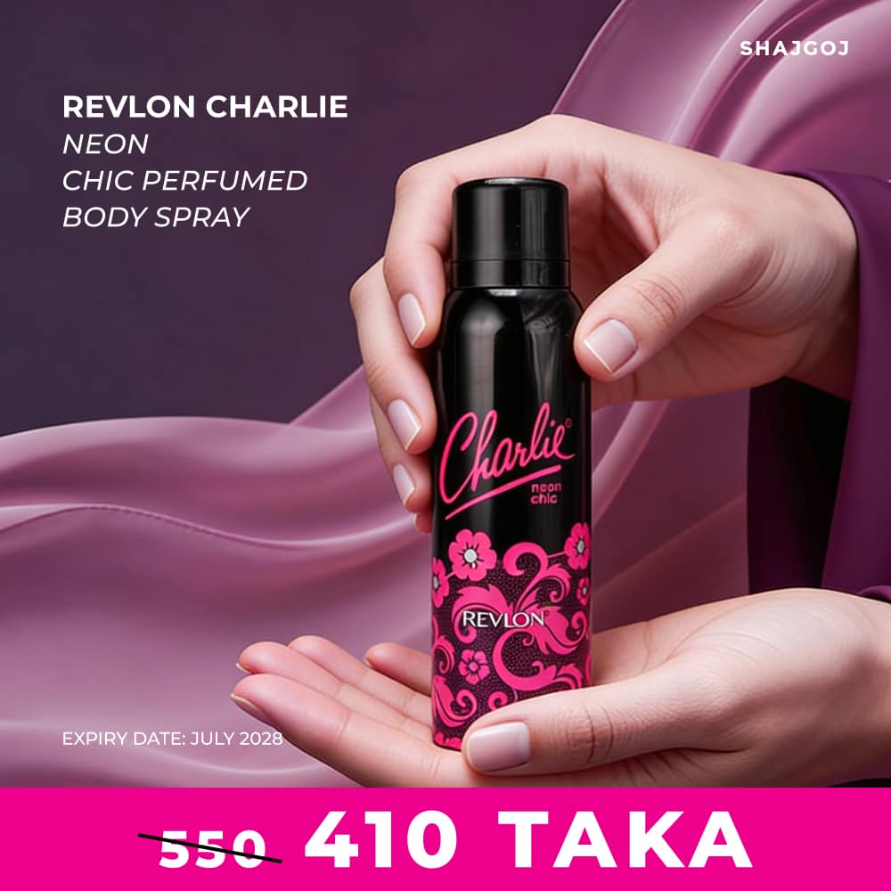 Revlon Charlie Perfumed Body Spray (150ml) - Neon Chic