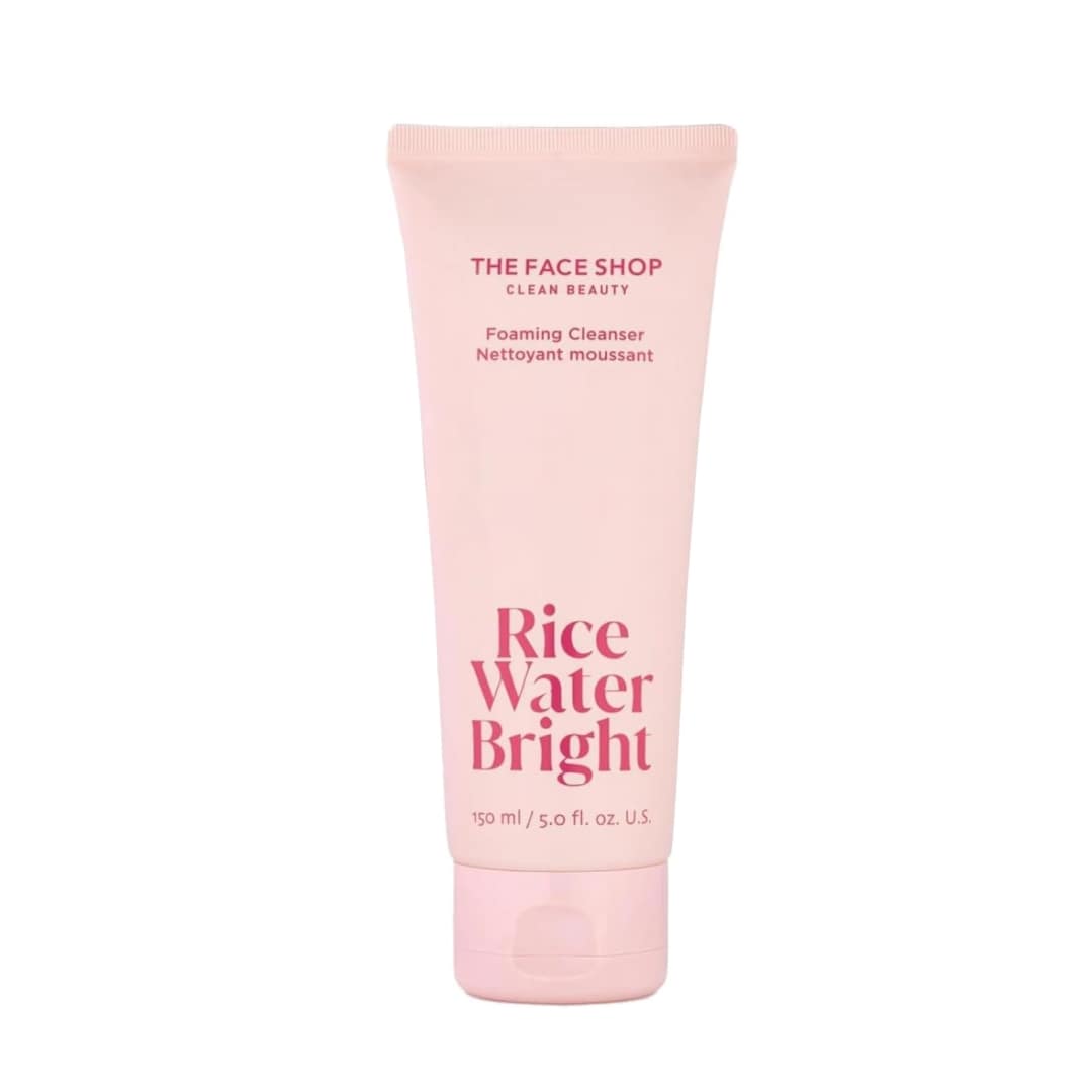 The Face Shop Rice Water Bright Facial Foaming Cleanser – 150ml