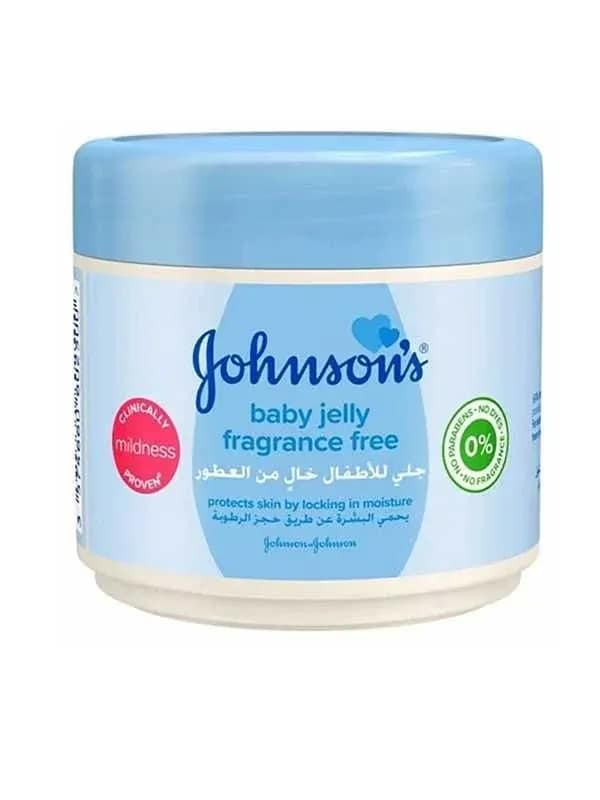Johnsons Baby Fragrance Free Jelly (100ml)