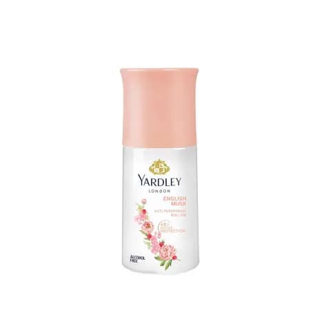 Yardley English Musk Anti Perspirant Deodorant Roll On (50.0ml)
