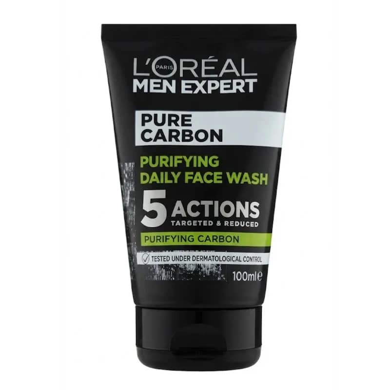 L’Oreal Men Expert Pure Carbon Purifying Daily Face wash – 100ml