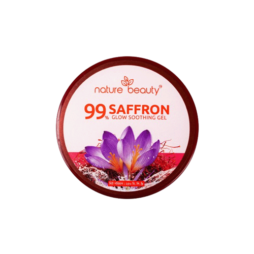Nature Beauty 99% Saffron Glow Soothing Gel (250 ml)