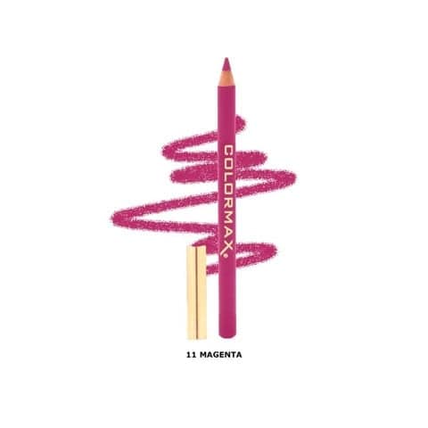 Colormax Satin Glide Lip Liner Pencil Magenta 11 (1.14gm)
