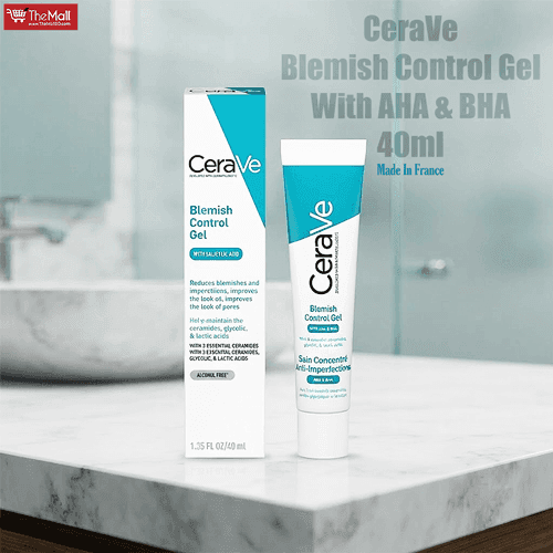 Cerave Blemish Control Gel with AHA & BHA (40ml)