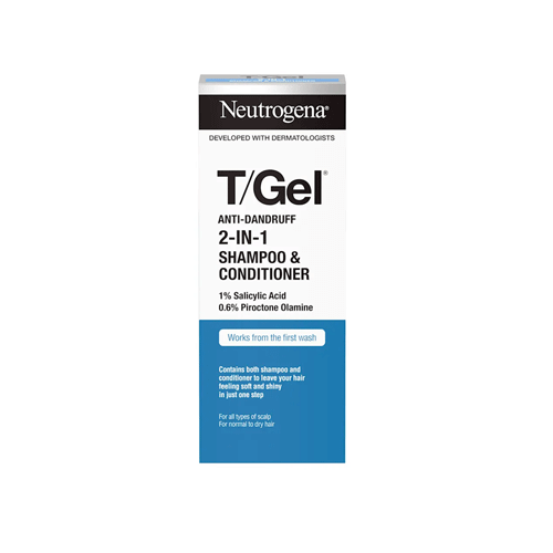 Neutrogena - T/Gel 2in1 Anti Dandruff Shampoo & Conditioner (250ml)