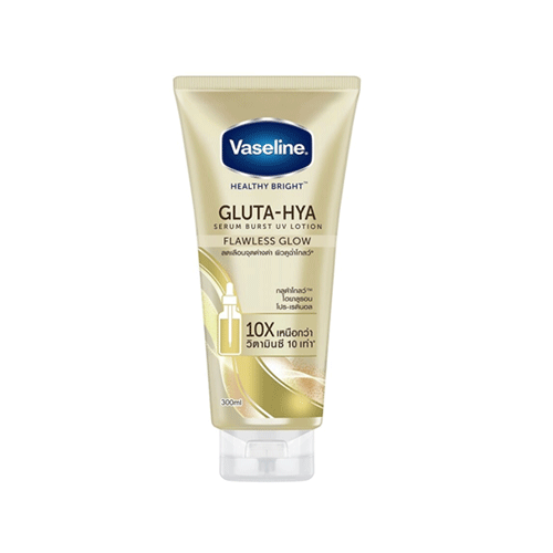 Vaseline Gluta-Hya Flawless Glow Serum Burst UV Lotion 300ml