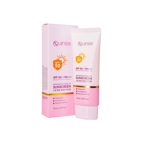 Quinsia SPF 50/ PA+++ Advance Tone-Up Sunscreen (70 ml)