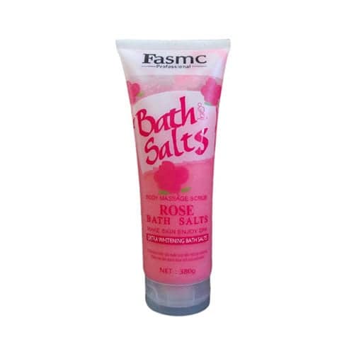 Fasmc Bath Salts With Rose Body Massage Scrub 380g