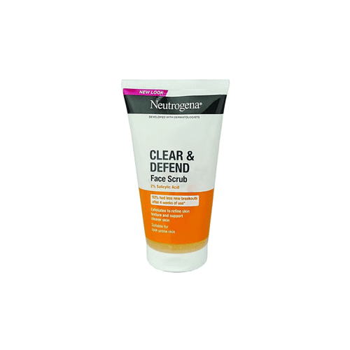Neutrogena Clear & Defend Facial Scrub – 150ml