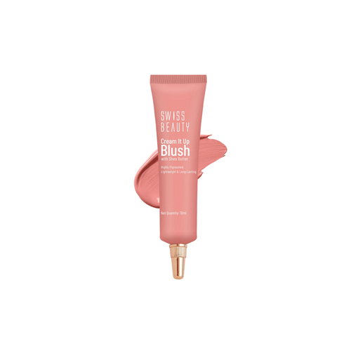 Swiss Beauty Cream It Up Blush with Shea Butter (02- Natural Flush) 10g