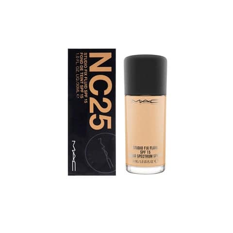 M.A.C Studio Fix Fluid SPF 15 Foundation NC 25 – 30ml