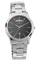 Titan Workwear Black Dial Analog with Day and Date Stainless Steel Strap watch for Men (1767SM02)