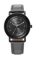 Titan Workwear Quartz Analog Anthracite Dial Leather Strap Watch for Men 1884NL01