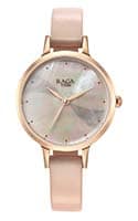 Titan Raga Power Pearls Quartz Analog Mother Of Pearl Dial Leather Strap Watch for Women 2666WL04