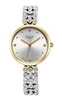 Titan Raga Showstopper Quartz Analog Silver Dial Metal Strap Watch for Women 95262BM01