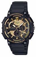 Casio MCW-200H-9AVDF Youth Chronograph Gold Dial Men's Watch