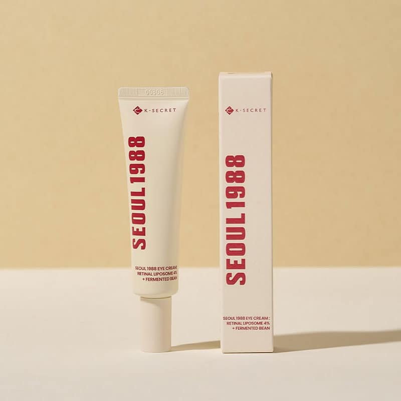 K-SECRET SEOUL 1988 Eye Cream : Retinal Liposome 4% + Fermented Bean 30ml