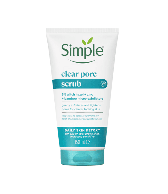 Simple Clear Pore Facial Scrub 150ml
