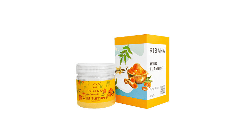 RiBANA Wild Turmeric Face Pack (50gm)