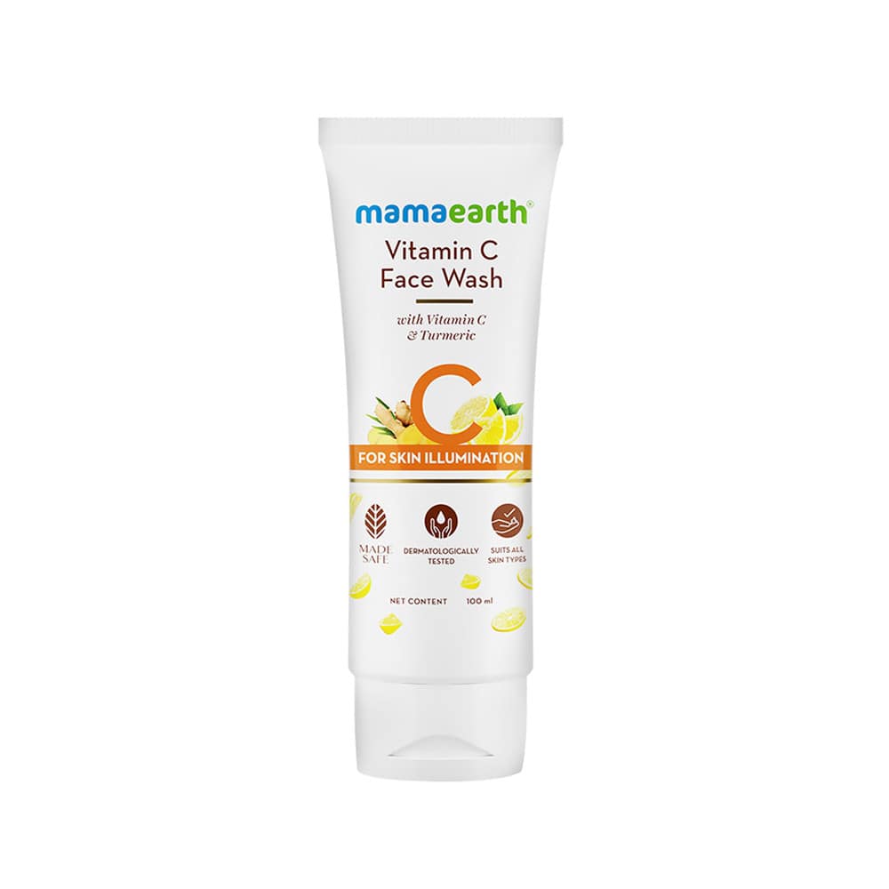 Mamaearth vitamin C face wash – 100ml