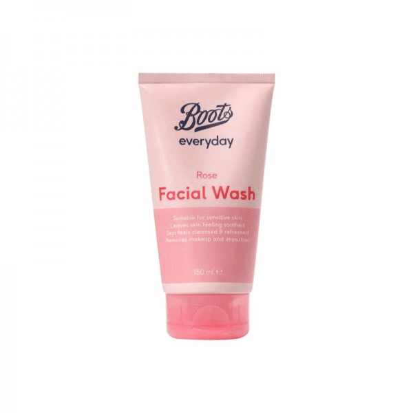 Boots Rose Facial Wash (150ml)