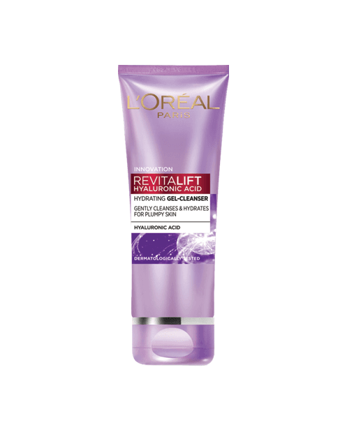 L’Oreal Revitalift Hyaluronic Acid Hydrating Gel Cleanser – 100ml