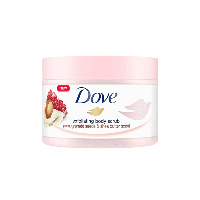 Dove Exfoliating Body Scrub Pomegranate Seeds (225ml)