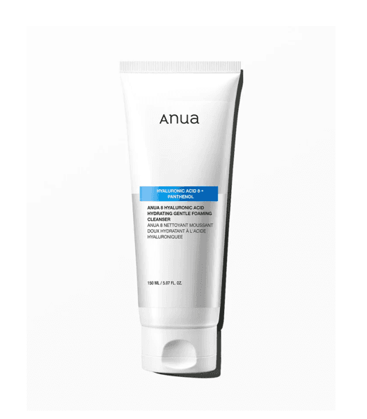 ANUA 8 Hyaluronic Acid Hydrating Gentle Foaming Cleanser – 150ml