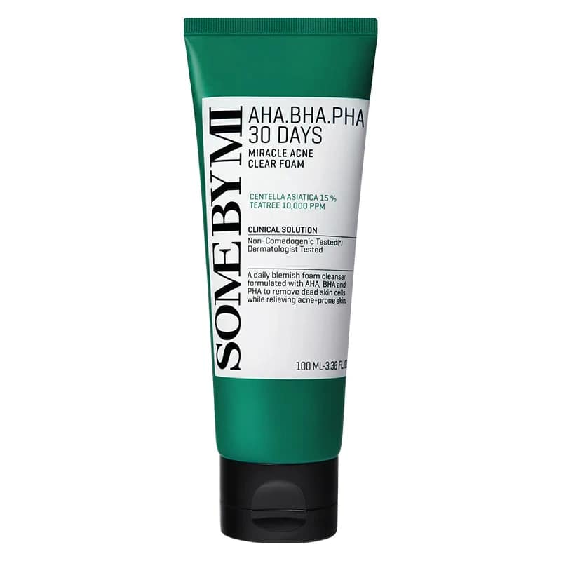 SOME BY MI AHA BHA PHA 30 Days Miracle Acne Clear Foam (100ml)