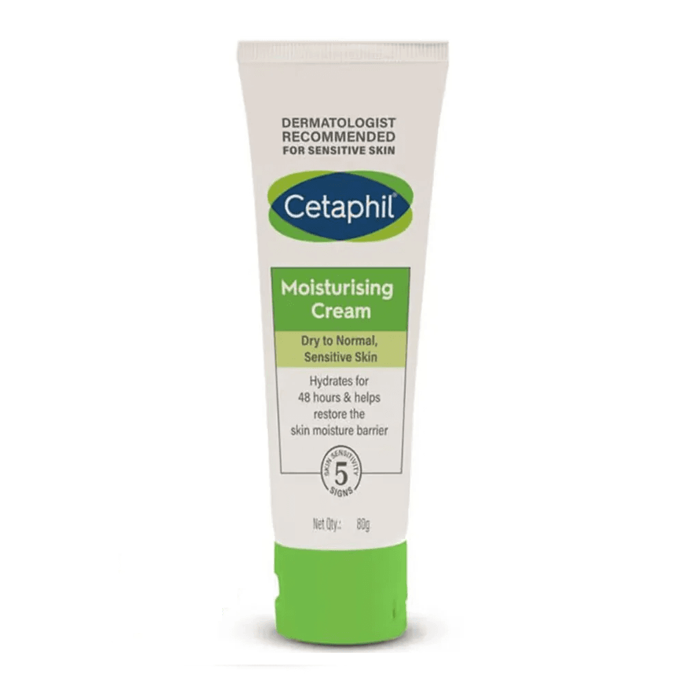 Cetaphil Moisturizing Cream Dry To Normal Sensitive Skin 80gm
