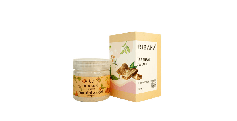 RiBANA Sandalwood Face Pack (50gm)