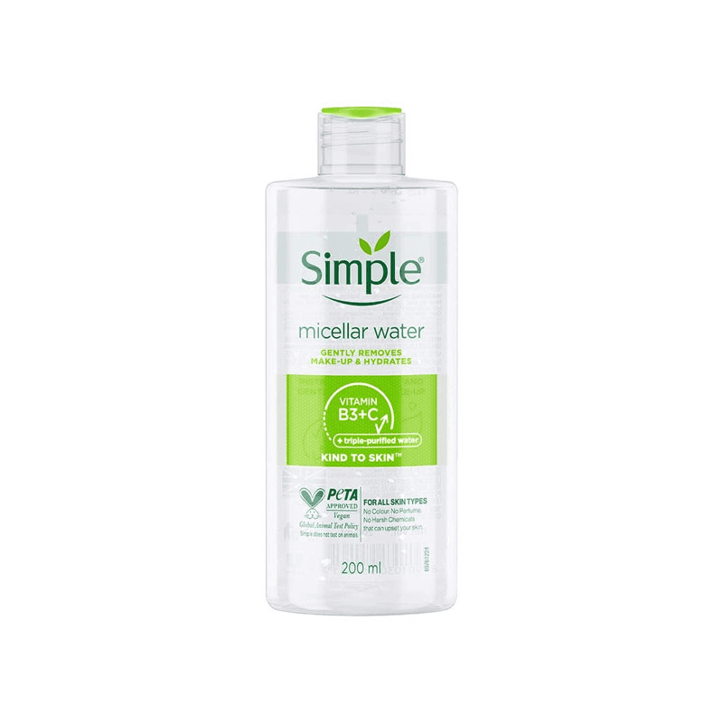 Simple Kind To Skin Micellar Cleansing Water (200ml)