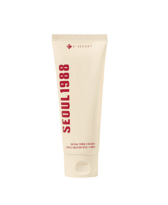 K-SECRET SEOUL 1988 Cream : Snail Mucin 93% + Rice 100ml