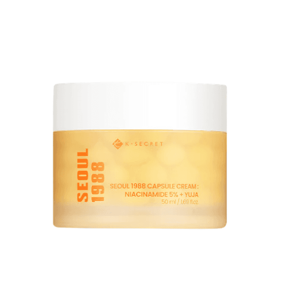 K-SECRET SEOUL 1988 Capsule Cream : Niacinamide 5% + Yuja 50ml
