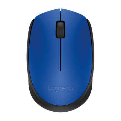 Logitech M171 Wireless Mouse (Blue)