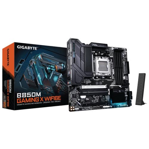 Gigabyte B850M GAMING X WF6E AM5 Micro ATX Motherboard