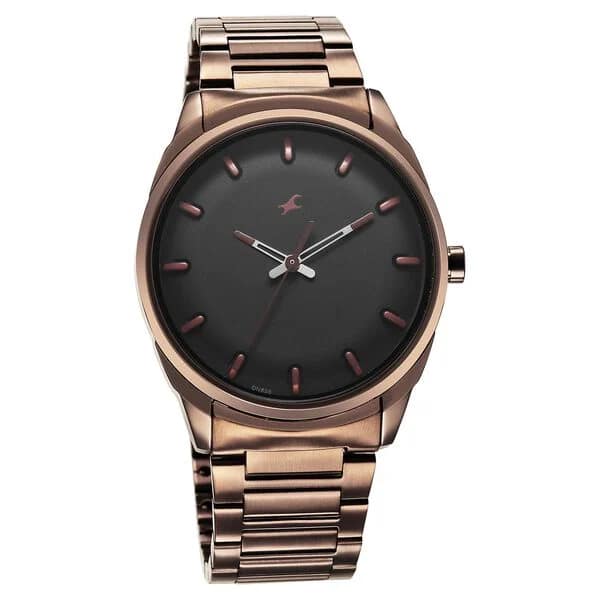 Fastrack Stainless Steel Strap Watch- 3273QM01