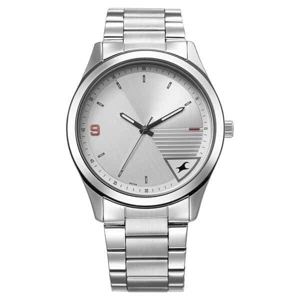 Fastrack Metal Strap Watch- 3317SM01