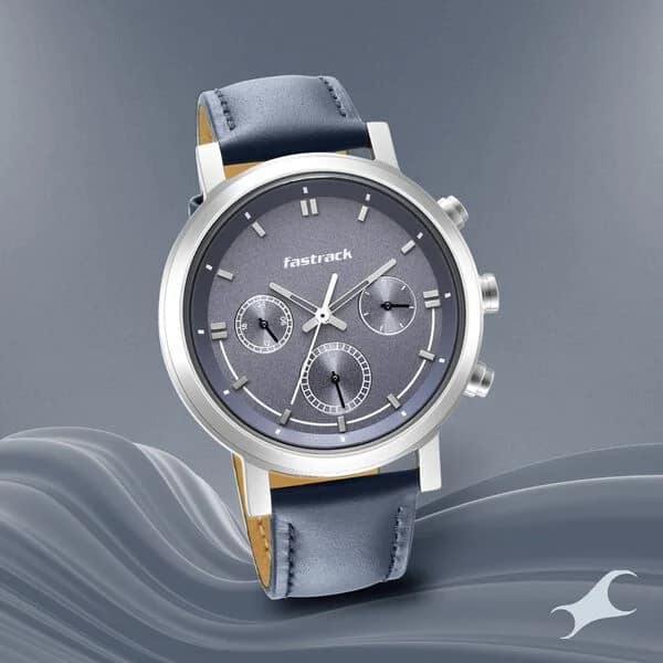 Fastrack 3287SL01 Multifunctional Gents Watch