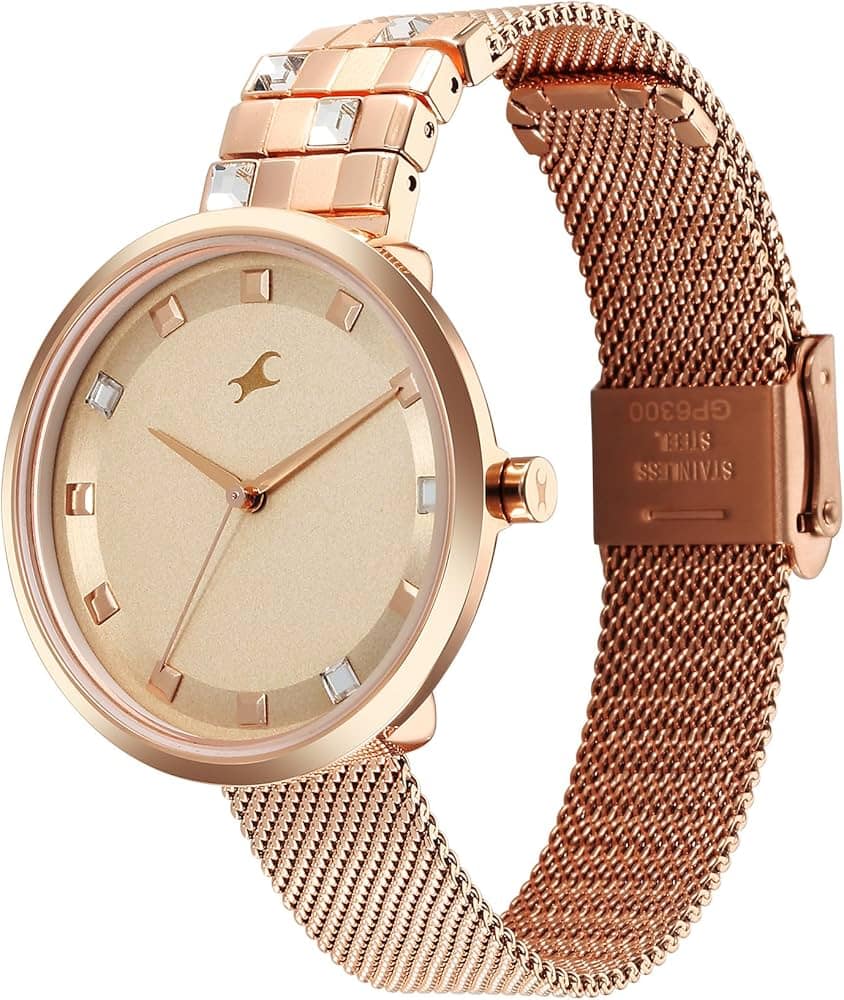 Fastrack 6300WM01 Fleek Quartz Watch for Girls