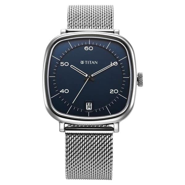Titan Neo Curve 1885SM02 Stainless Steel Strap Watch For Men